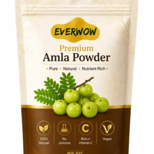 EVERWOW Premium Amla Powder 200g – 100% Pure Natural Indian Gooseberry Powder